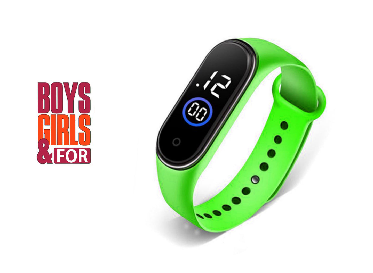 Digital Wrist Band – Waterproof Sports Watch For Men & Women