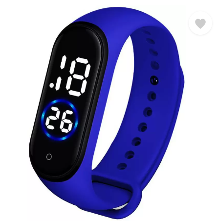 Digital Wrist Band – Waterproof Sports Watch For Men & Women