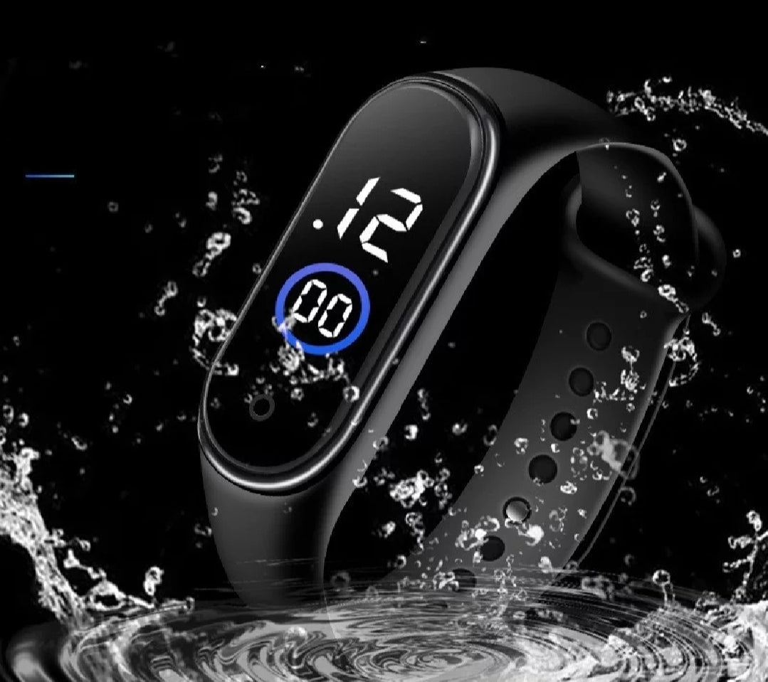Digital Wrist Band – Waterproof Sports Watch For Men & Women