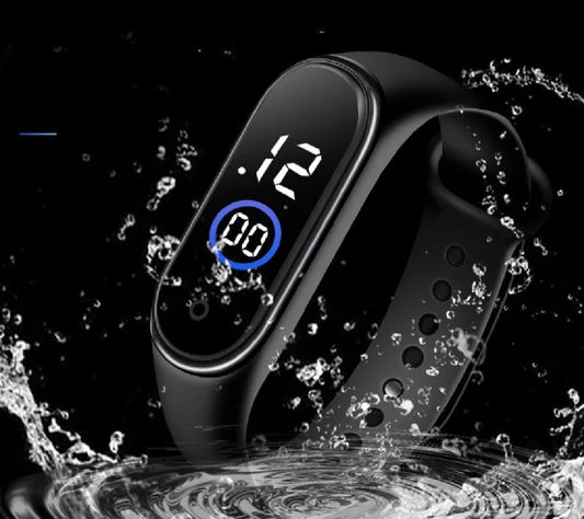 Digital Wrist Band – Waterproof Sports Watch For Men & Women