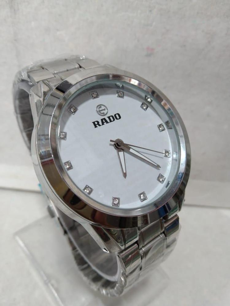 RADO🌟Men's Formal  Wrist Watch with Stainless Steel Chain