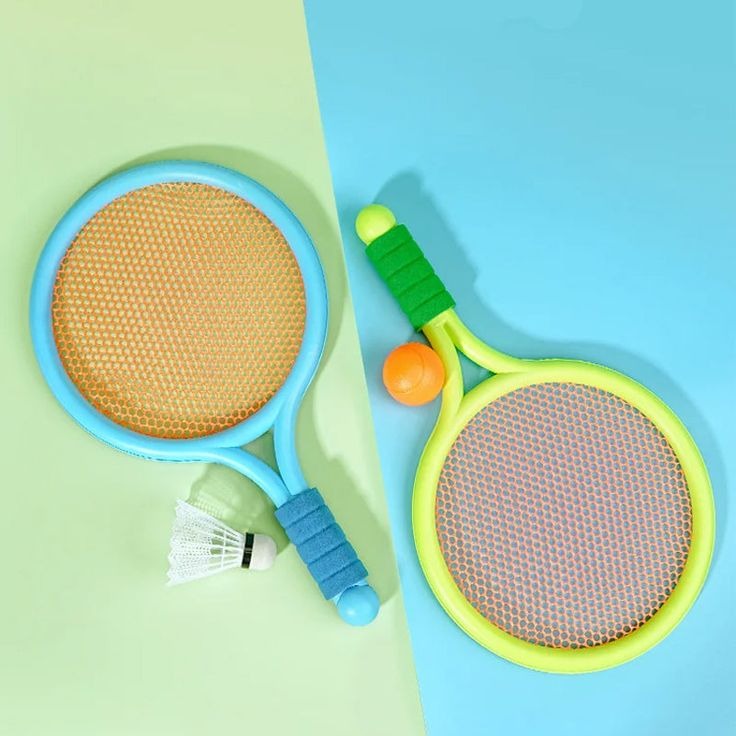 Kids Badminton & Tennis Racket Set