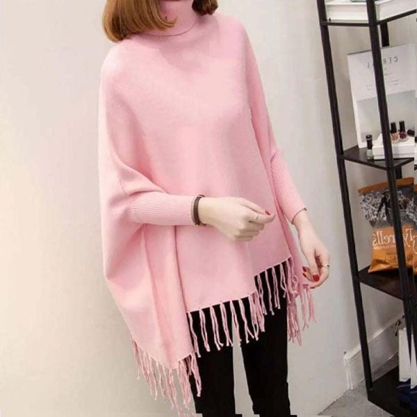 Winter Fleece Poncho for Women