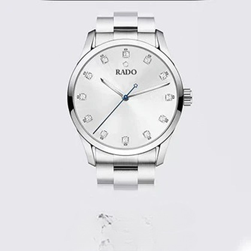 RADO🌟Men's Formal  Wrist Watch with Stainless Steel Chain
